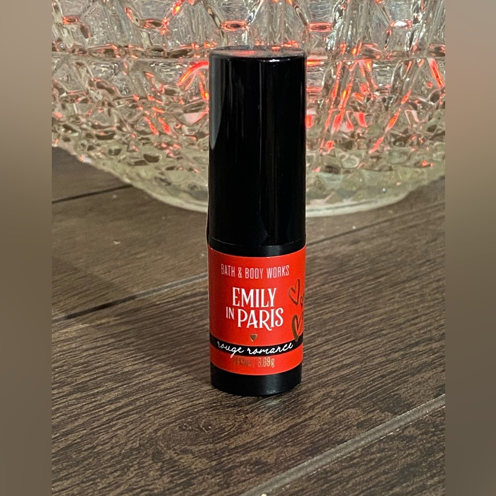 Emily in Paris Rouge Romance Lip Stick Bath & Body Work’s NEW